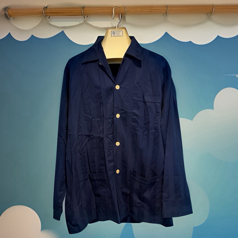 100% cotton pajama from Derek Rose - only worn once for a film shoot